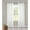White, variant on Metallico Faux Linen Grommet Window Curtain Set
