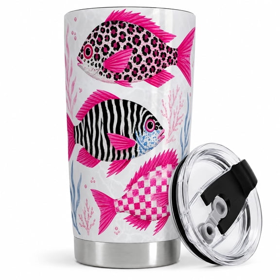 Sparkle Bow Ghost Tumbler, 20oz Insulated Drinkware for Halloween Fans Stainless steel insulated tumbler with lid, sparkle ghost and pumpkin art for water, iced coffee, tea, or travel