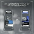 thumbnail image 2 of Dove Men+Care Stain Defense Long Lasting Men's Antiperspirant Deodorant Stick Cool, 2.7 oz Twin Pack - Pack of 2, 2 of 3
