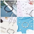 thumbnail image 5 of 1Box DIY Jewelry Kits Including Iron Ends Zinc Alloy Lobster Claw Clasps Brass Cord Ends & Jump Rings Iron Ends with Twist Chain Extensions Mixed Color 9x5mm Hole: 2mm 4.5mm inner diameter 20pcs, 5 of 6
