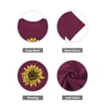 thumbnail image 2 of XCHQRTI Sunflower Shirts for Womens Plus Size Short Sleeves T-Shirt Graphic Oversized Flower Tops, 2 of 7