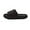 Black, variant on Cloud Slides for Women and Men Sandals, House Pillow Slippers Bathroom Super Soft Comfy Shower Slide Sandals for Indoor and Outdoor