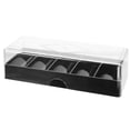 thumbnail image 4 of Milisten Acrylic Chip Case Poker Chip Box Poker Chip Acrylic Holder Carrying Case, 4 of 5