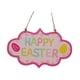 thumbnail image 4 of Letrero colgante para puerta de Feliz Pascua, letrero de pared, decoración, regalo creativo de inauguración de la casa. 18cmx11cm, 4 of 9