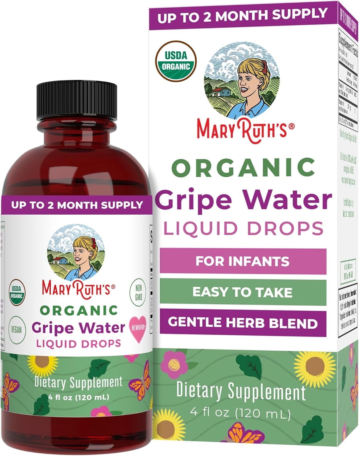 Gripe Water Infant Gas Drops Canada GRIPE WATER (Night Time) 4oz