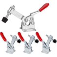 thumbnail image 1 of Toggle Clamps,Horizontal Holding Non-Slip Welding Hand Tools, GH-201B 90 kg / 198 lb Capacity (4 Pcs), 1 of 4