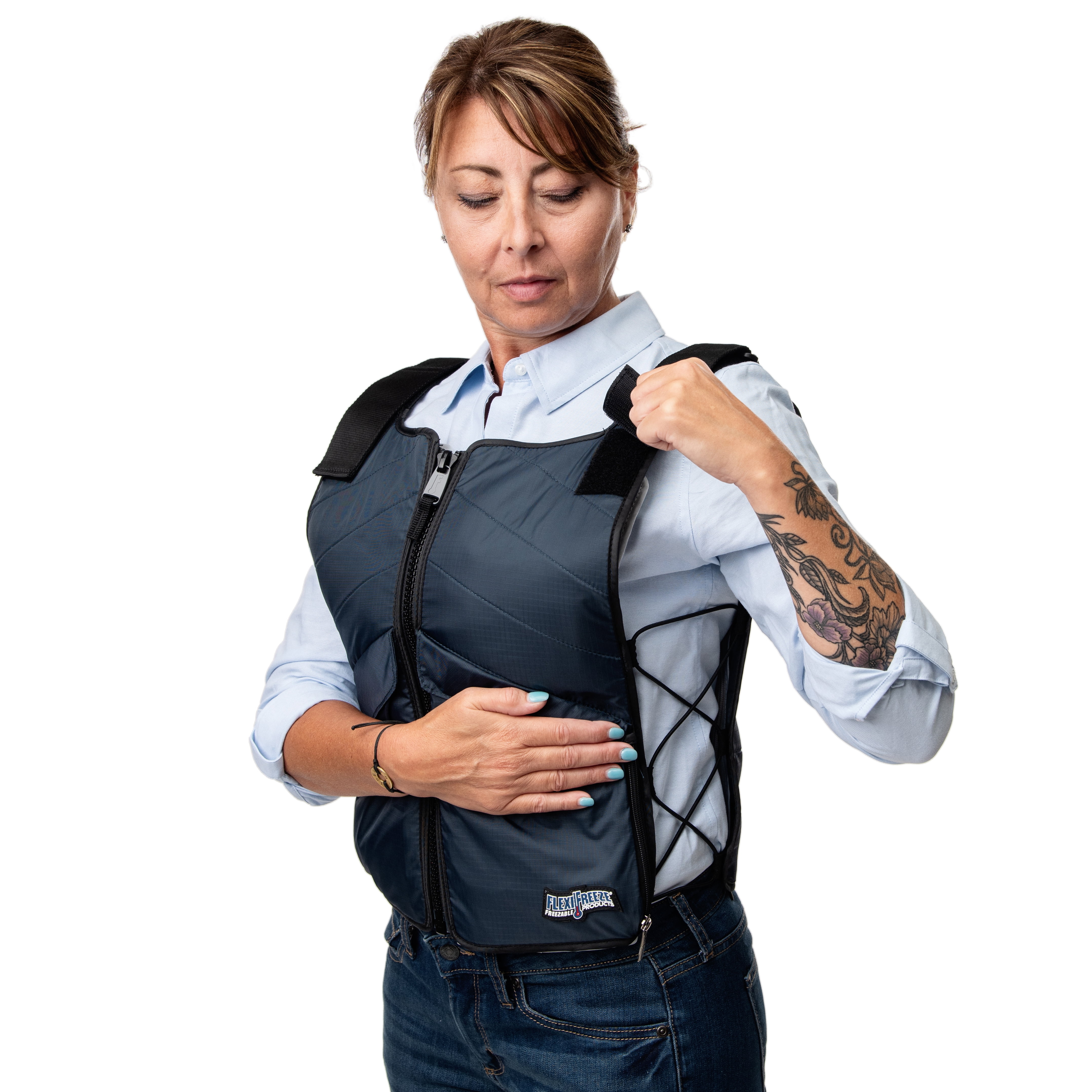 FlexiFreeze Professional Series Ice Vest - Navy