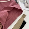 thumbnail image 5 of Pantalones cortos casuales Rimocy con cordón ajustable para mujer, pantalones cortos de cintura alta de color liso de verano 2023 para mujer, pantalones cortos rectos sueltos para mujer, 5 of 5