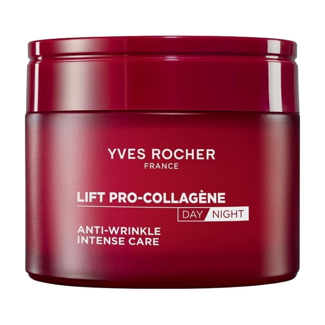 Crema Intensiva Yves Rocher Día Noche Lift Pro-Collagène 75 ml Rellenadora de Arrugas
