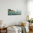 thumbnail image 6 of Set of 3 Riverside Meadow Blossoms Wall Art Floral Landscape Wall Decor Modern Framed Canvas Prints for Living Room, Bedroom, Office 12"x16", 6 of 8