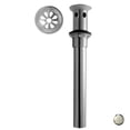 thumbnail image 1 of Westbrass D411A-05 High Flow Grid Drain with Overflow Holes - Polished Nickel, 1 of 1