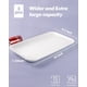 thumbnail image 3 of Large Serving Platter Set, Delling 16 inch Large Serving Tray, White Porcelain Platters for Serving Food, Large Serving Trays for Party, Entertaining, Fruit, Appetizer, Oven Safe Dinnerware Set of 3, 3 of 6