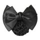 thumbnail image 4 of Accesorio de peinado cabello, bolsa cabello, horquilla, moño, redecillas cabello para mujeres, color negro Yuyangstore Mujer pelo hendido, 4 of 7