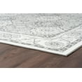 thumbnail image 5 of Traditional 7x10 Area Rug (6'7'' x 9'6'') Oriental Ivory, Gray Living Room Easy to Clean, 5 of 10