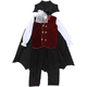 thumbnail image 3 of Disfraces de vampiro de Halloween, cosplay para niños, lindos niños, conjunto de lujo, atuendo gótico, disfraces de fiesta, 3 of 4
