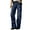 BU1, variant on Aayomet Jeans For Women Women Mid Rise Distressed Flare Wide Leg Jeans Ripped Hole Denim Pants,Hot Pink M