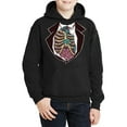 thumbnail image 2 of Awkward Styles Halloween Hoodies for Kids Zombie Rib Hooded Youth Sweatshirt, 2 of 5