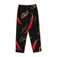 thumbnail image 4 of Xecao Hot Chili Women's Straight Lounge Pajama Pants: The Epitome of Relaxed Sleepwear, 4 of 9