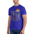 thumbnail image 4 of Made In 1956 65th Birthday Quarantine Gift 65 Years Old Men'S Basic Short Sleeve T-Shirt Blue Medium, 4 of 5