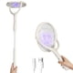 thumbnail image 1 of Bonbell Raqueta Mosquitos, 6 en 1 Matamoscas Electrico Recargable USB con Extensi&oacute;n Telesc&oacute;pica, Raqueta Electrica para Mosquitos Giratorio de 90&deg;, Mata Mosquitos Eectric, 1 of 8