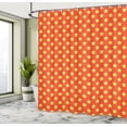 thumbnail image 4 of Ambesonne Stars Shower Curtain, Pop Art Style Comic Motifs, 69"Wx70"L, Yellow Vermilion, 4 of 4