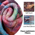 thumbnail image 7 of Trendy Purple Area Rug, 9x12, Soft Non Slip Washable Indoor, 7 of 7