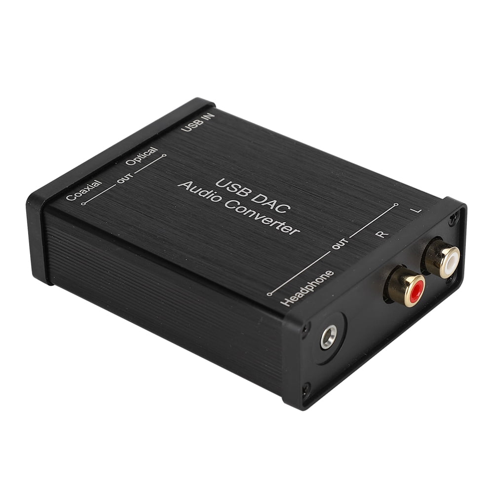 OTVIAP USB DAC Audio Converter, USB Audio Sound Card, Plug And Desktop Laptop -