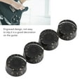 thumbnail image 3 of 4Pcs Guitar Top Hat Knobs Electric Guitar Volume Tone Control Knobs Plastic Adjustment AMP Effect Pedal Control Knobs, 3 of 8