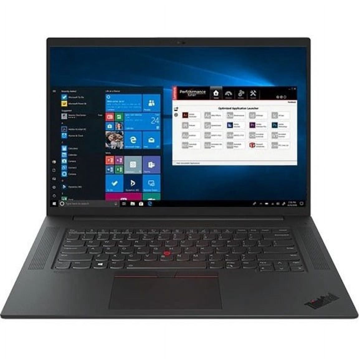 Lenovo ThinkPad P1 Gen 4 20Y3007KUS 16" Mobile Workstation - WQXGA - 2560 x 1600 - Intel Core i7 11th Gen i7-11800H Octa-core (8 Core) 2.30 GHz - 16 GB Total RAM - 512 GB SSD - Black