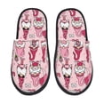 thumbnail image 1 of Fotbe Garden Gnomes Pantuflas Peludas para Mujer con Estampado, Zapatillas de Peluche, Zapatos de Invierno para Casa, Uso Interior y Exterior-Large, 1 of 8