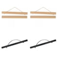 thumbnail image 1 of GUOOL 4x Hanging Picture Frames Picture Scroll Hanger for Artworks Crafts 21/30cm, 1 of 9