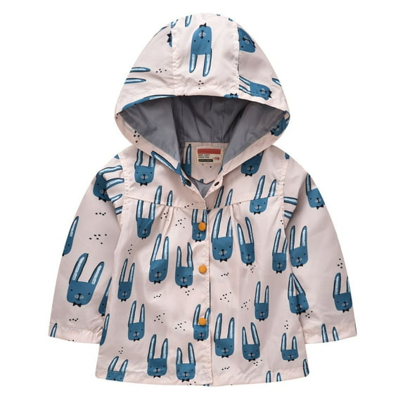 Kogui Toddler Rain Jacket Boys Boys Girls Waterproof Hooded Rain Jackets 2025 Fashion Lightweight Breathable Raincoat For Kids Windbreaker Coat Size 3T 4T (Beige,3-4 Years)