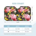 thumbnail image 2 of Kdxio Cute Pigs Sunflower Print Windshield Sun Shade, Foldable Sun Blocker for Car,Truck,SUV Automotive Interior Sun Protection,Reflective Shade for Front Windshield(Medium), 2 of 6