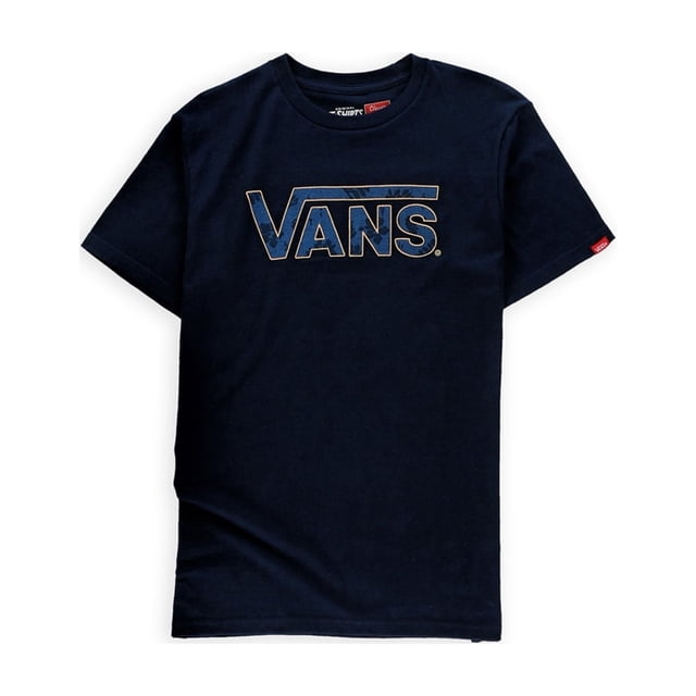 Camiseta gráfica Vans Classic Fill para hombre azul grande