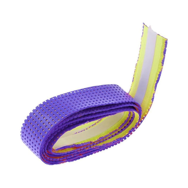 Transemion Anti Slip Racket Roll Tennis Handle Grip Wrap Tape Purple 110x2.5x0.2CM 1Set
