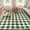White Green, variant on GENIMO 5'x7' Area Rug, Machine Washable Playful Animal Floral Rug with Non Slip Backing for Bedroom, Nursery, Living Room, Beige and White
