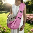 thumbnail image 3 of Sac Fourre-Tout Réversible Mains Libres avec Poche de Rangement pour Promenade en Plein Air et Voyage avec Petits Chiens et Chats, 3 of 3