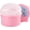 Pink, variant on Extra Soft Powder Puff, 6" x 3" Large Body Powder Applicator, Dusting Powder Puffs with Loose Powder Container for Women (Pink)