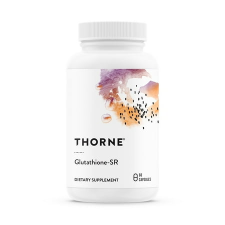 - Thorne Research - Glutathione-SR - Sustained Release Glutathione for Antioxidant Support - NSF Certified for Sport - 60 Capsules