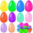 thumbnail image 3 of Cateissary 24x huevos rellenables pintados con decoración creativa de Pascua para niños actividades de Pascua huevos de Pascua rellenables Kits de decoración para fiestas, 3 of 6