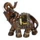 thumbnail image 2 of Decoración de elefante de la suerte, estatuas de elefantes, figuras artísticas de elefante para el hogar, artesanías de resina optimizadas para la excelencia, 2 of 12