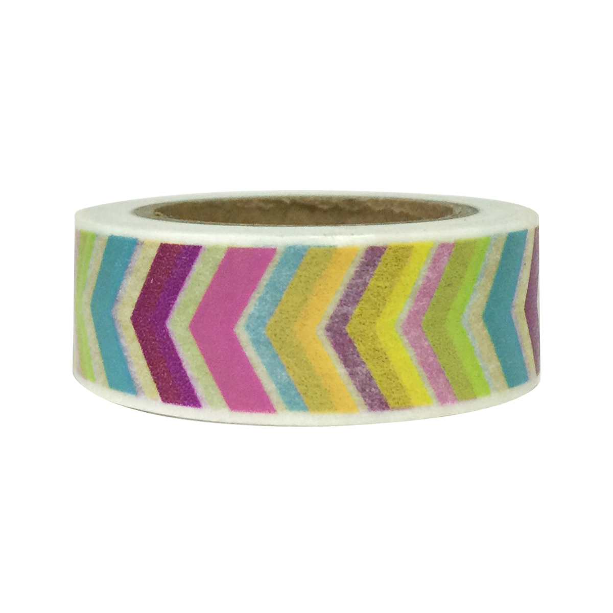 Wrapables® Colorful Washi Masking Tape, Rainbow Arrows