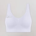 thumbnail image 5 of ylioge S-4X Womens Plus Size Sports Bras No Underwire Support Tshirt Bralettes Stretchy Pullover Push Up Breathable Full-Coverage Yoga Underwear Bra, 5 of 6