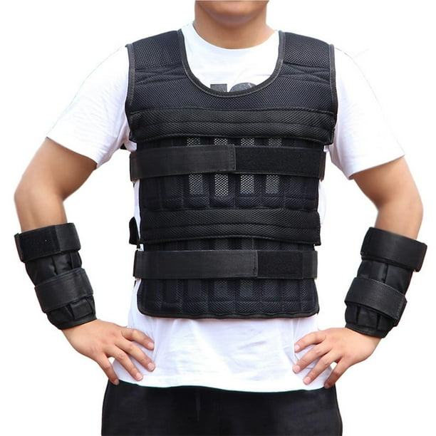 Soidarity Chaleco ponderado ajustable Chaleco de peso de carga Ejercicio Boxeo Entrenamiento Chaleco de peso Ropa Deportiva, Zapatos Soidarity OD005532-00