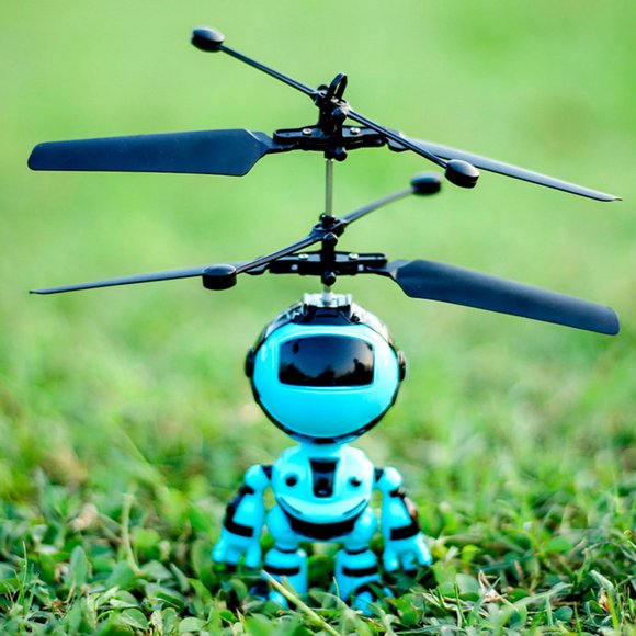 Juguete robot para niños, lindo juguete robot de inducción manual con carga USB, tecnología innovadora de robot de inducción manual