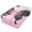 Black-pink Butterfly, variant on Premium Soft Fitted Sheet for Blow Up Bed Mattress Sheets with Zipper for Camping Office Bedroom, Peacock Art Print