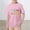 Pink, variant on Gzbliryd Easter Cute Bunny Shirt Leopard Rabbit Tshirt Short Sleeves Rabbit T-Shirts Crew Neck Easter T Shirts for Boy Summer Clothes for Girls (Light Gray,6-7 Years)