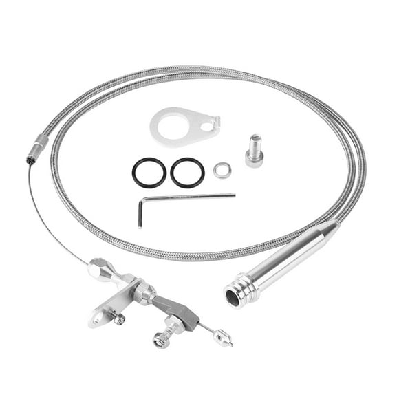 Kickdown Cable, 700R4 Braided Kickdown Cable Transmission Detent Replacement for GM for