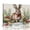 Picture 2, variant on Nawypu Bunny Rabbit Carrot Shopping Face Mask Detail, Canvas Wall Art