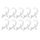 thumbnail image 2 of Stage Light Clamp Safe Large Load Bearing Cast Aluminum Stage Lamp Hook Kit for Moving Head Light 10pcs, 2 of 5